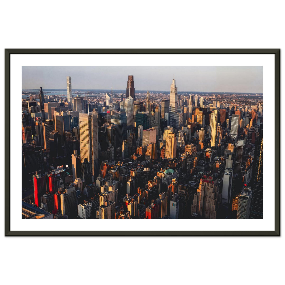 New York From Above 30x45 framed print preview