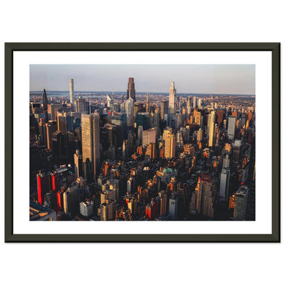 New York From Above 21x30 framed print preview
