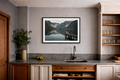 Hallstatt Obertraun Framed Fine Art Photography Print mockup 7