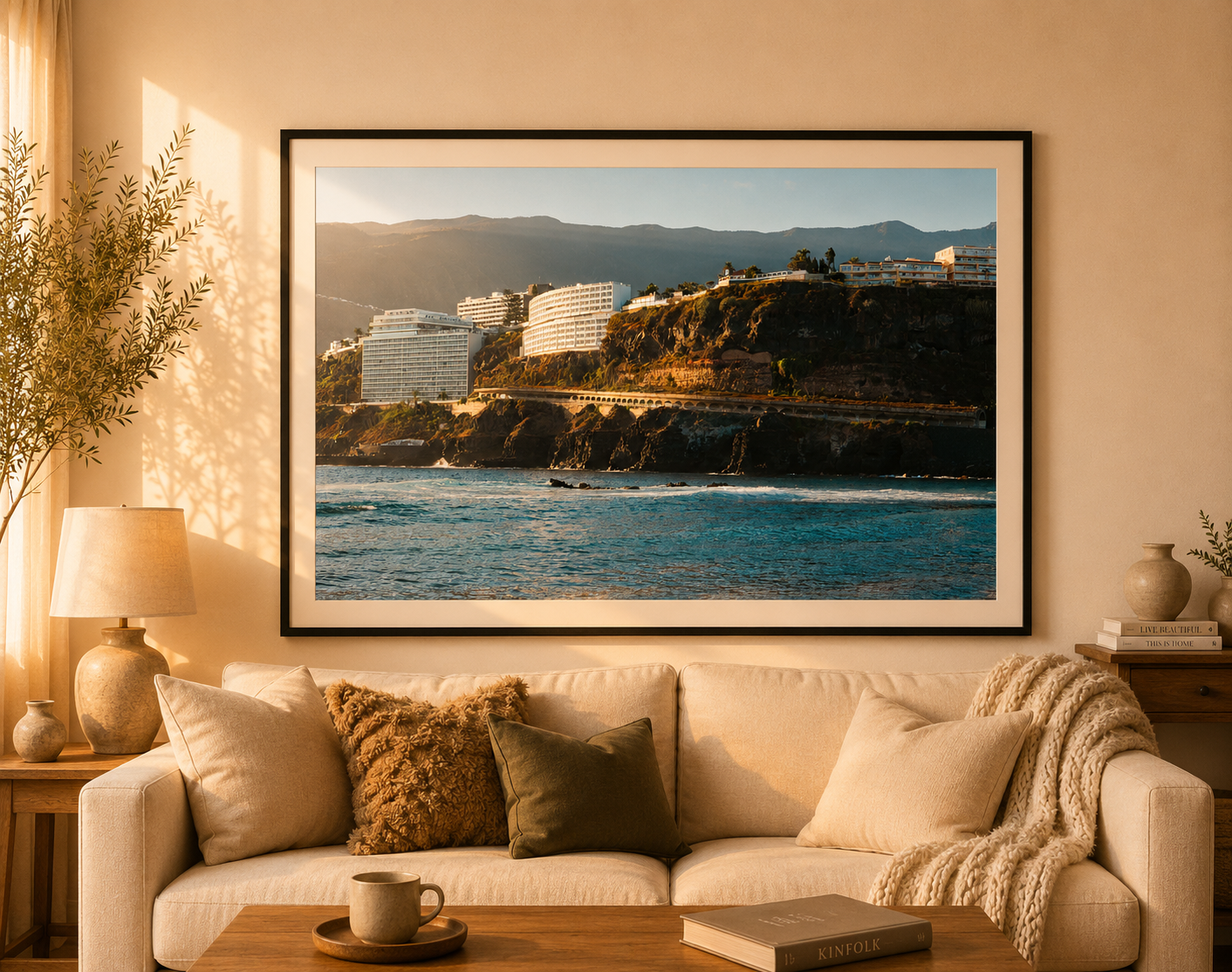 Tenerife Framed Fine Art Photography Print mockup 3
