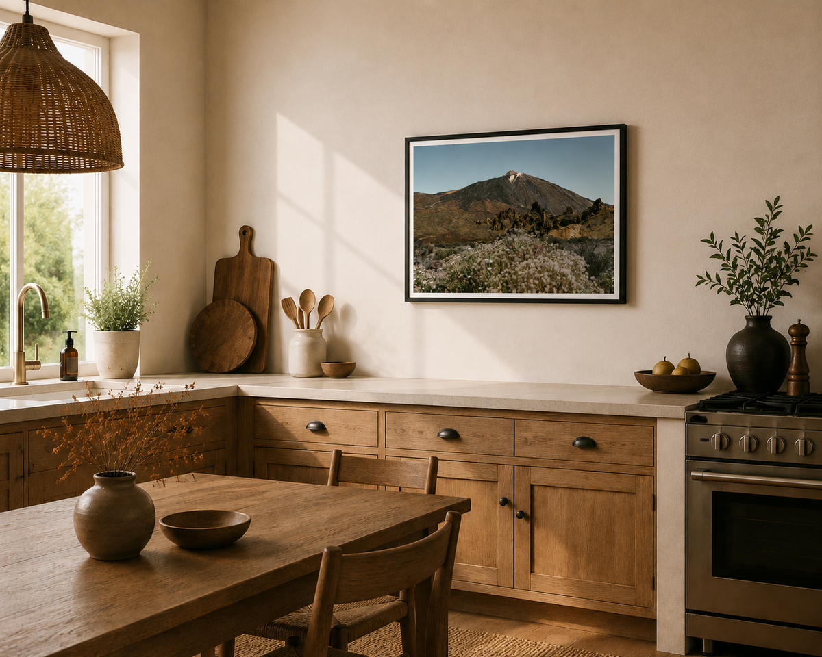 Teide Framed Fine Art Photography Print mockup 2