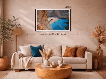 Zakynthos Framed Fine Art Photography Print mockup 4