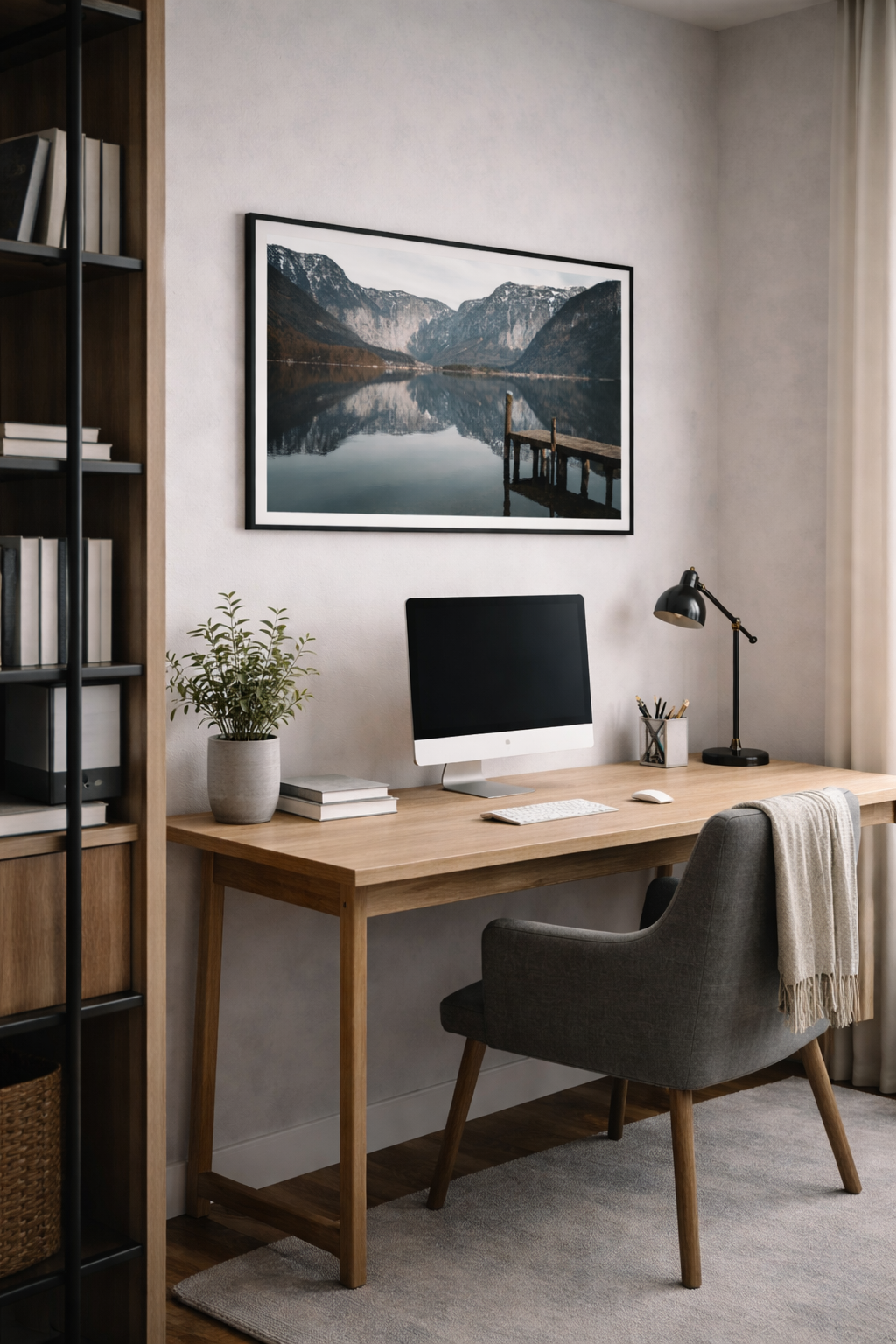 Hallstatt Obertraun Framed Fine Art Photography Print mockup 8
