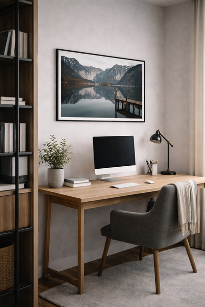Hallstatt Obertraun Framed Fine Art Photography Print mockup 8