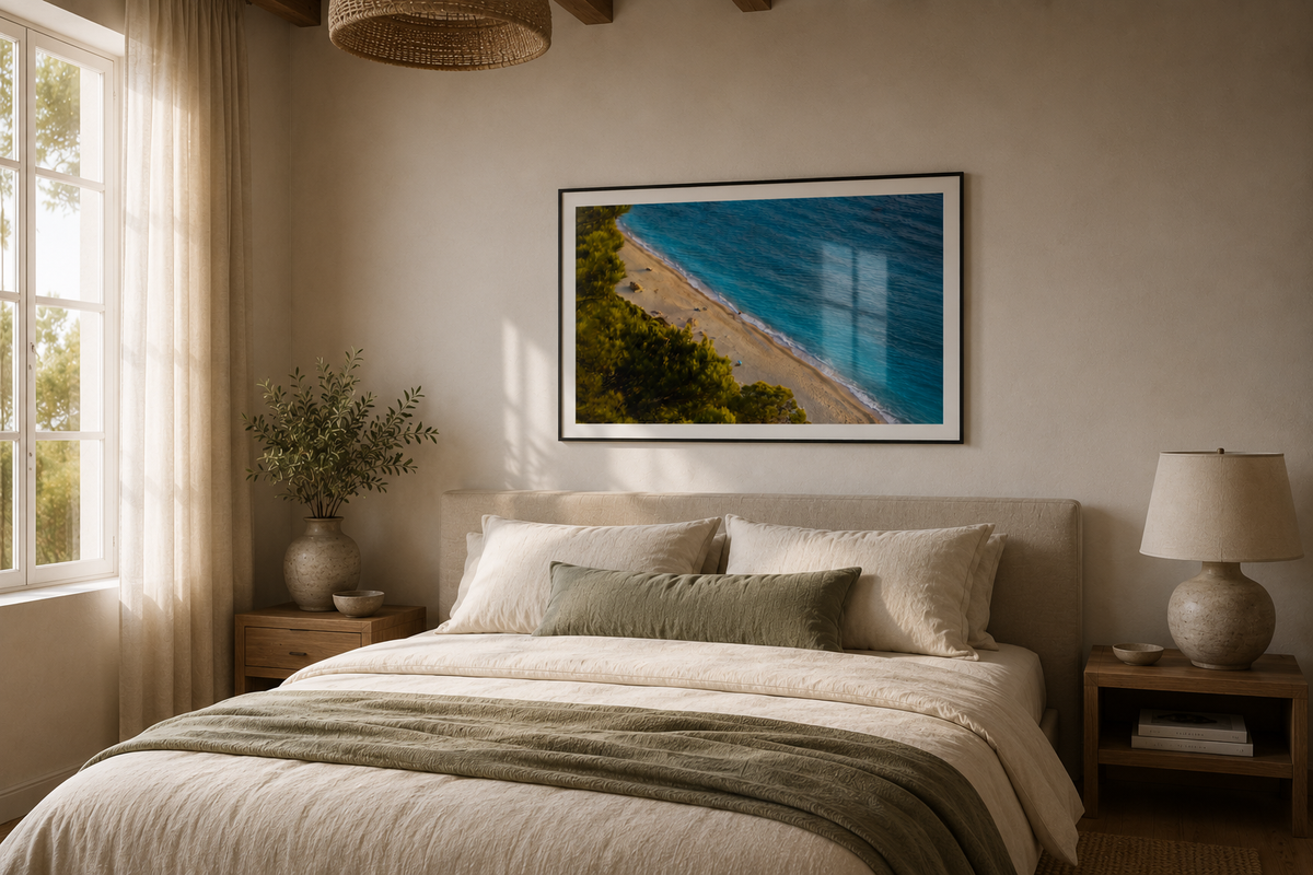 Lefkada framed fine art print hero image